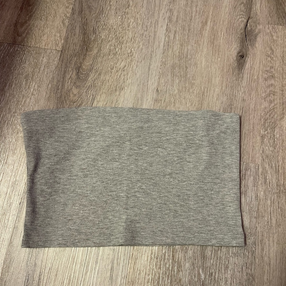 Grey tube top